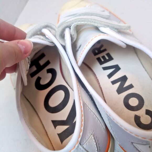 Koche x Converse Jack Purcell Women's 8.5 Gray Grey Orange Chuck Taylor - Picture 2 of 9